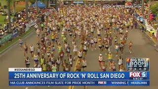 25th Anniversary Of Rock N Roll Marathon In San Diego [upl. by Verge]