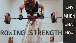 ROWING STRENGTH TRAINING  complete guide and things you never thought of probably [upl. by Zobias]