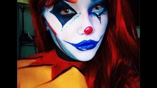 Circus Freak  Clown Makeup [upl. by Roose]