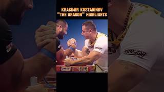 Krasimir Kostadinov quotThe Dragonquot highlights armwrestling levansaginashvili hook [upl. by Gaskins]