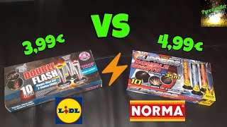 Weco Double Flash vs Nico Supreme Double Shots  Lidl vs Norma  Pyrozündler [upl. by Dalpe154]