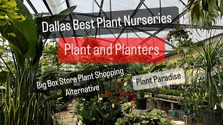 Big Box Store Plant Shopping Alternative Shop Local Plant Nursery Plant and Planters Huge Selection [upl. by Amekahs]