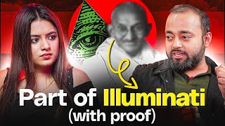 He is a part of illuminati with proof Gandhi’s truth Secret societies ghost 😟AbhishekKar [upl. by Obediah]