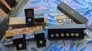 Unboxing quotThe Elemental Collection A Dice Series by Wyrmwood amp Dispelquot [upl. by Mariand307]