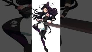 Blake Belladonna Excelling in Monochrome rwby shorts characterdesign [upl. by Icam]