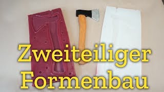 TUTORIAL Zweiteiliger Formenbau [upl. by Nodnarg692]