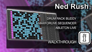 The Drum Rack Buddy The Sequencer Ableton Should Have Made Its Amazing [upl. by Anhavas]