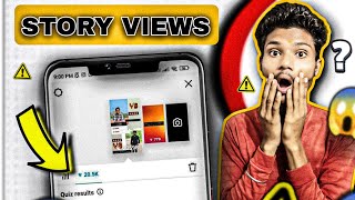 instagram story views kaise badhaye new trick 2025  how to increase instagram story views in hindi [upl. by Theron703]