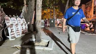 4K How is Thailand Now Pattaya Beach Road Freelancers [upl. by Ahsyekal522]