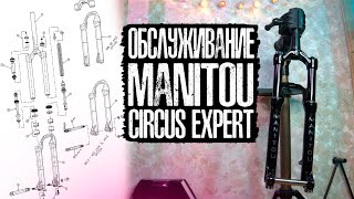 Обслуживание вилки Manitou Circus Expert  Полная переборка [upl. by Susanetta]