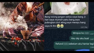 Pad4h Sc4m Orang Posting Pembeli Hantar Santau Dekat Scammer [upl. by Ilana]