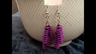 HEISHI BEAD EARRINGS [upl. by Rider]