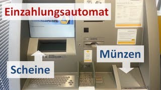 Einzahlung von Bargeld bei der Comdirect ➔ Anleitung [upl. by Ateuqram831]