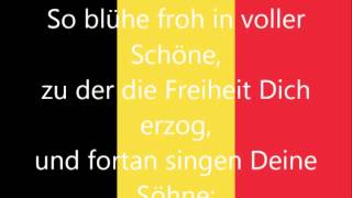 Nationalhymne von Belgien deutsche Übersetzung [upl. by Goldarina]