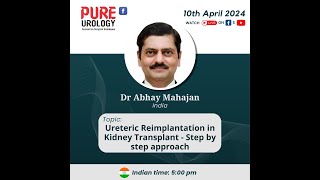 Ureteric Reimplantation in Kidney Transplant  Step by step approach [upl. by Auqinahc235]