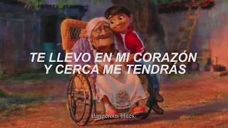 recuérdame letra  disney pixars coco [upl. by Herrington]