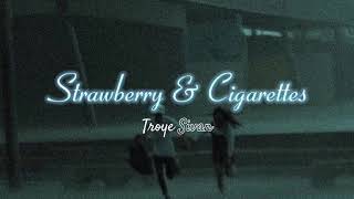 Troye Sivan  Strawberry amp Cigarettes  Lyrics [upl. by Eehc88]