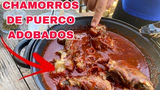 DELICIOSOS CHAMORROS DE PUERCO CERDO ADOBADOS [upl. by Annyl608]