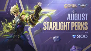 August StarLight Perks  Yin quotEternal Guardianquot  Mobile Legends Bang Bang [upl. by Prasad43]