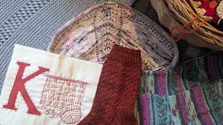 Stitched by Mrs D episode 56 Knitting crochet and sewing [upl. by Akiria]