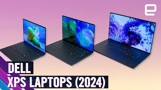 Dell XPS 13 14 and 16 handson at CES 2024 [upl. by Prady442]