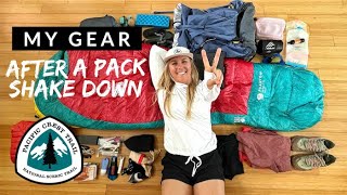 2022 PCT GEAR VIDEO  Everything I am bringing to thru hike the Pacific Crest Trail [upl. by Raddi]