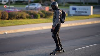 First Time Trying An Electric Skateboard I Think Im HOOKED [upl. by Czarra777]