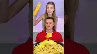 Yes or No 🍟 Create French Fries Challenge shorts [upl. by Attiuqahs559]