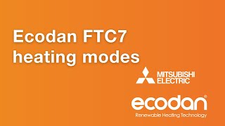 Ecodan FTC7 heating modes [upl. by Franz271]