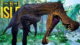 The Isle  Caçando Na Selva Baryonyx Ataque De Spinosaurus  Dinossauros 127 PTBR [upl. by Ardnuasac]