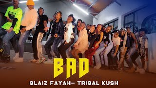 Bad  Blaiz Fayah ft Tribal Kush  Odi dance  Thee vibe dance academy ke [upl. by Spiegelman73]