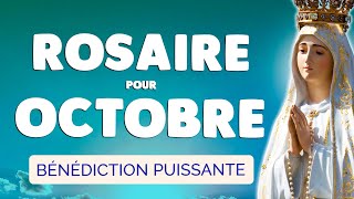 🙏 ROSAIRE pour OCTOBRE 2023 🙏 Puissant Rosaire pour ce MOIS [upl. by Harlan39]