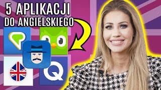 Aplikacje do nauki angielskiego – które najlepsze TOP 5 Apki na telefon  Aleksandra Bacańska [upl. by Ididn]