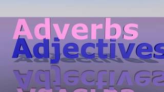 Adverbs Song Music Video Animation [upl. by Resarf]