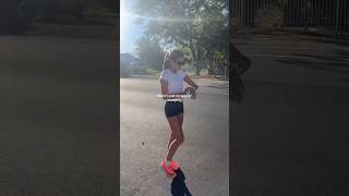 training for my first half marathon 🏃🏽‍♀️ runner athletics athlete women workout [upl. by Naeroled]