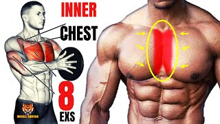 8 BEST INNER CHEST EXERCISES WITH DUMBELLS  MUSCULATION INTERIEUR DES PECS AVEC HALTERES [upl. by Buchalter]