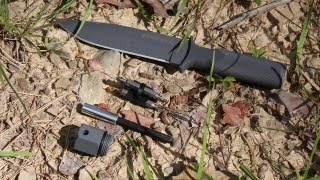 Schrade SCHF63B FULL TANG FIXED BLADE KNIFE [upl. by Otrevlig]