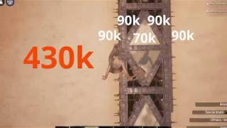 Conan Exiles  How to HoneyComb 430k quotwallsquot Dec 2018 [upl. by Martica267]