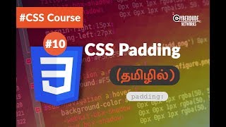 10 CSS Padding  Tamil Tutorial  CSS3 Course [upl. by Quent]