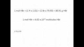 Calcular partículas a partir de gramos [upl. by Seessel]