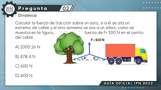 Guía IPN 2023  Física Pregunta No 2  Físico  Matemático [upl. by Kirchner]