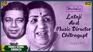 Lataji And Music Director Chitragupt  Superhit Melodies  Video Songs Jukebox Vintage Classical [upl. by Rem530]