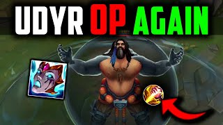 Udyr is OP Again for NO REASON How to Play Udyr amp CARRY  Best BuildRunes Season 14 [upl. by Inahet64]