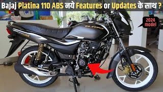 2024 New Platina 110 ABS E20 Full Review  Price New features amp update [upl. by Florrie204]