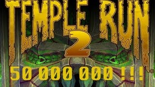 Temple Run 2  HIGHEST SCORE EVER  50 000 000 HD [upl. by Aleuname]