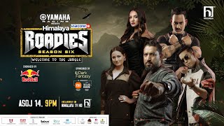 YAMAHA HIMALAYA ROADIES  SEASON 6  WELCOME TO THE JUNGLE  PROMO  ASOJ 14 [upl. by Ellenaj]