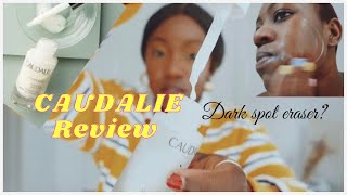 SO I TRIED …… CAUDALIE VINOPERFECT RADIANCE DARK SPOT SERUM amp MOISTURISER [upl. by Haimaj]