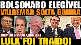 BOLSONARO ELEGÍVEL LULA FOI TRAÍDO E AMEAÇADO PT ENTRA EM DESESPERO FLÁVIO DINO ACIONA CGU CONTR [upl. by Fredericka]