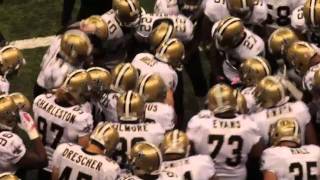 New Orleans Saints Drew Brees pregame chant [upl. by Arakahs318]