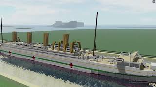 Britannic roblox model Whimsical Building F3X [upl. by Ardnasal]